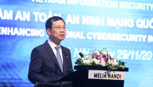 Bộ trưởng Nguyễn Mạnh Hùng: An toàn thông tin là trách nhiệm của mỗi cơ quan