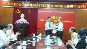 Ông Lê Hải Bình làm tân Phó Trưởng ban Chỉ đạo Công tác thông tin đối ngoại
