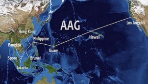 Cáp quang biển AAG gặp sự cố, Internet Việt Nam đi quốc tế lại bị ảnh hưởng